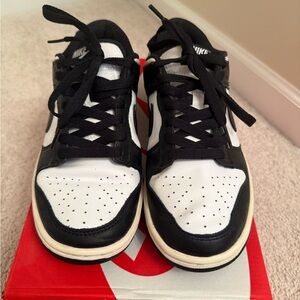 Nike Dunk Low White and Black